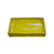 Square Yellow Ceramic Clay Plant Saucer