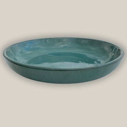 3106L5TF - Ceramic Bird Bath Bowl - Jade