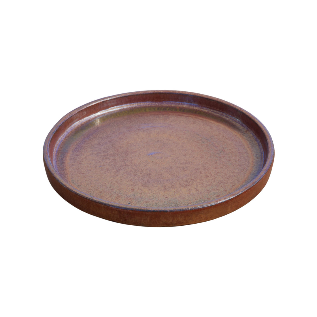Round Oxide Ceramic Clay Plant Saucer