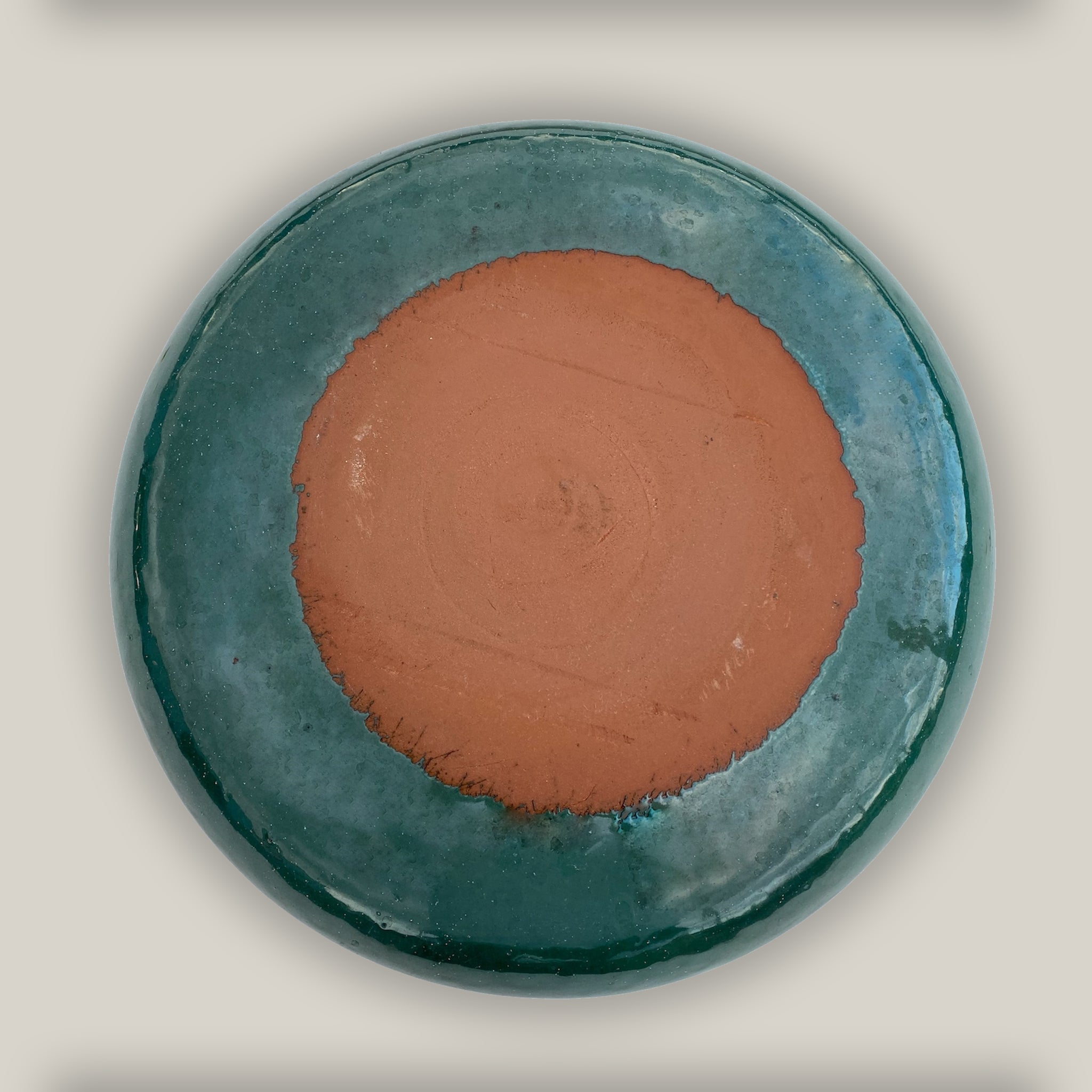 3106L5TF - Ceramic Bird Bath Bowl - Jade