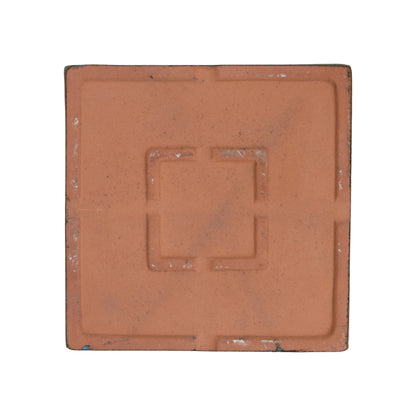 Square Jade Ceramic Clay Plant Saucer