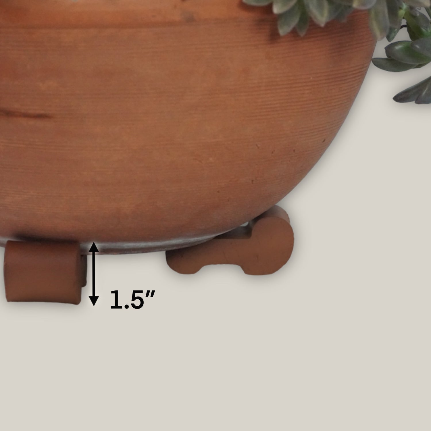 plant pot feet for large planters Terracotta Pot Feet (Set of 3)