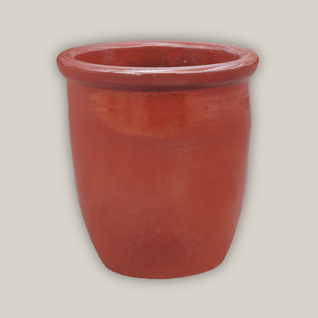 6026H44 - Chili Red Cana Pot