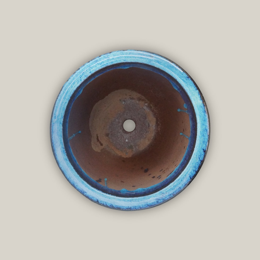 6026H1A - Turquoise Cana Pot
