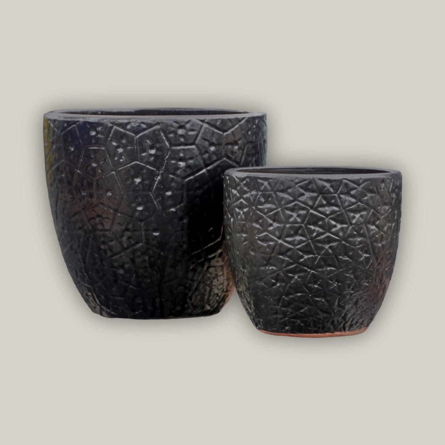 constellation plant pot Matte Black Constellation Planter