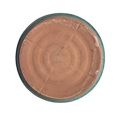 Round Falling Green Ceramic Clay Pot Saucers (22"-24")