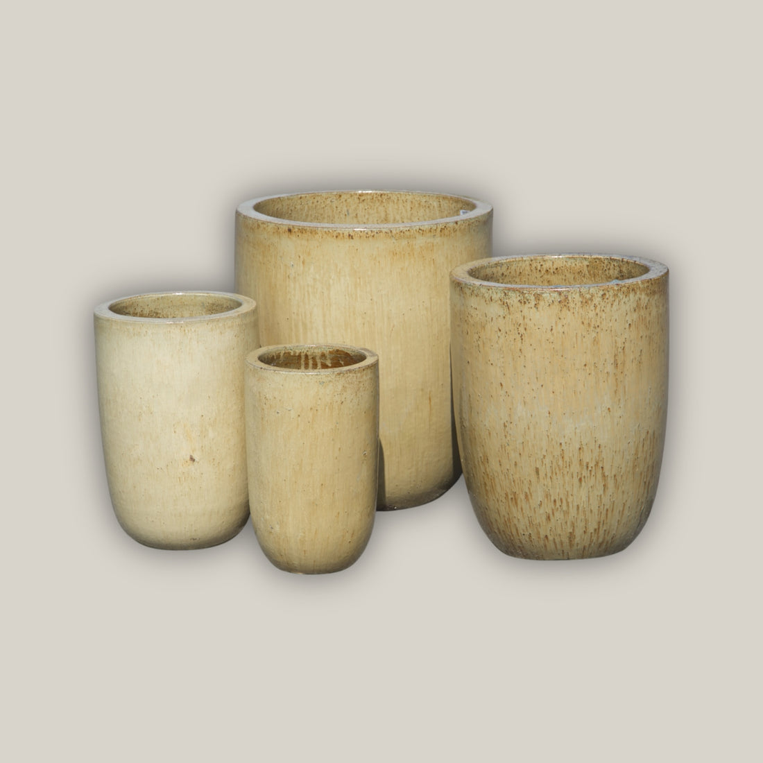 3044SA - Sand Tall Tapered U Planter