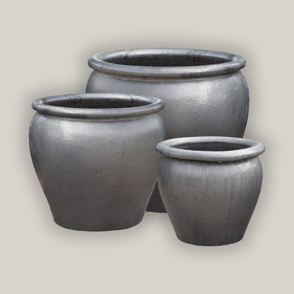 3823GA - Graphite Fish Bowl Planter