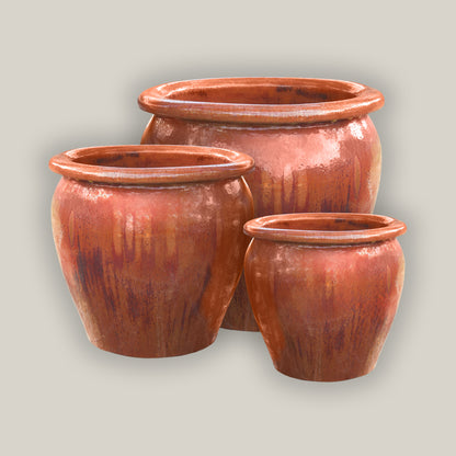 3823CO - Copper Fish Bowl Planter