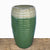 5251S45FS - Cream/Apple Green Ceramic Ringed Drum Fountain - FREE SHIPPING