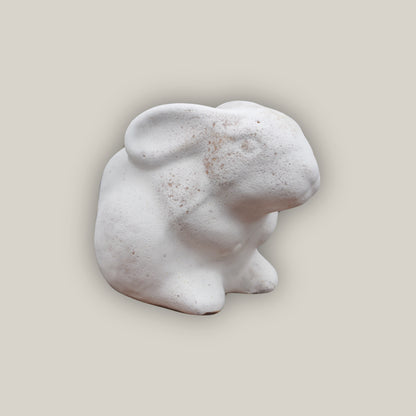 846R9 - Atlantis White Small Ceramic Rabbit Planter