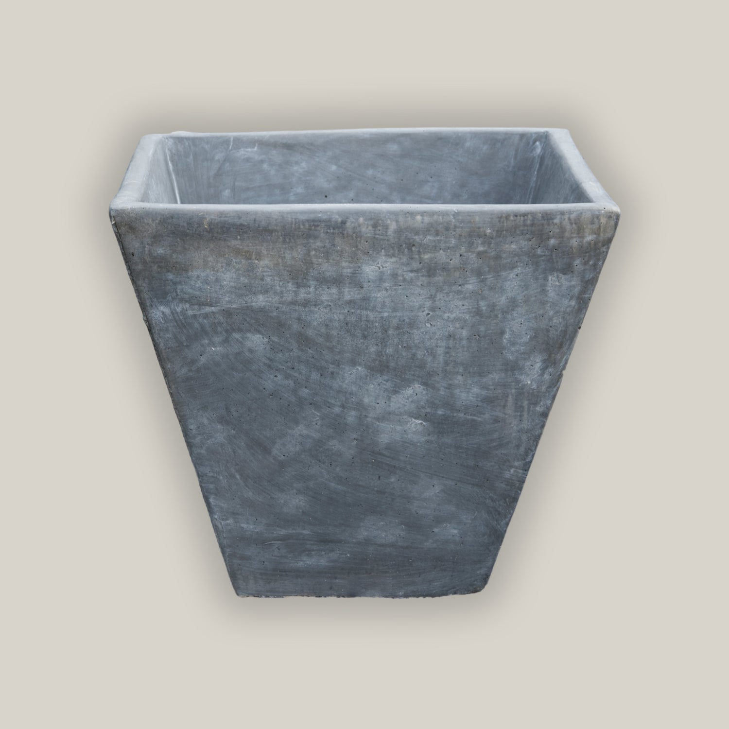 tapered square planter pot XL Tapered Square Planter