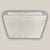 3033L4 - White Rectangular Ceramic Planter