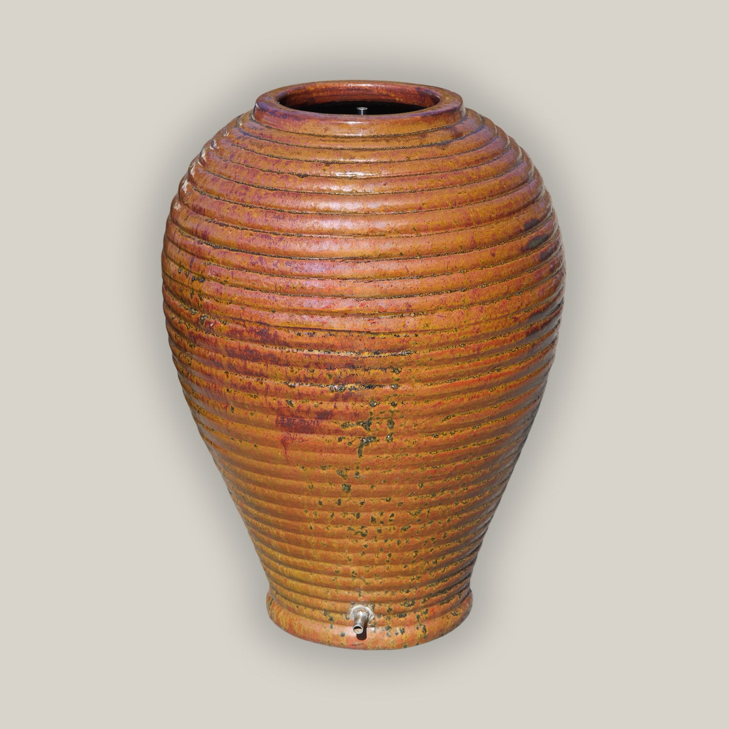 1-3102BOC - Copper Adobe Jar Fountain