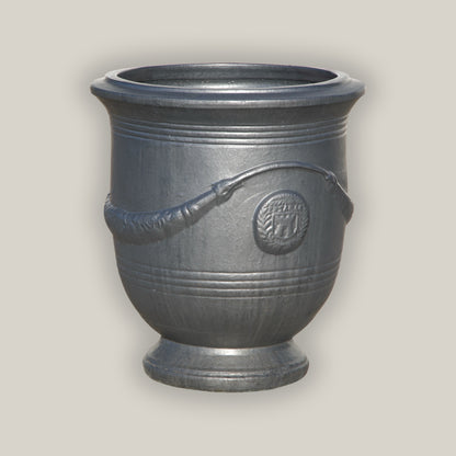 1-4023GAA - Graphite Medallion Urn - FREE SHIPPING