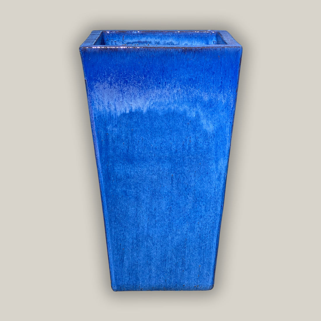6018H47 -Blue Square Wedge Planter