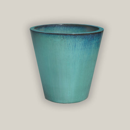 6024H1 - Turquoise Cone Planter
