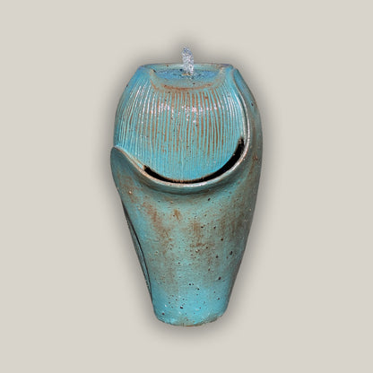 773WFR1 - Antique Aqua Contemporary Echo Fountain