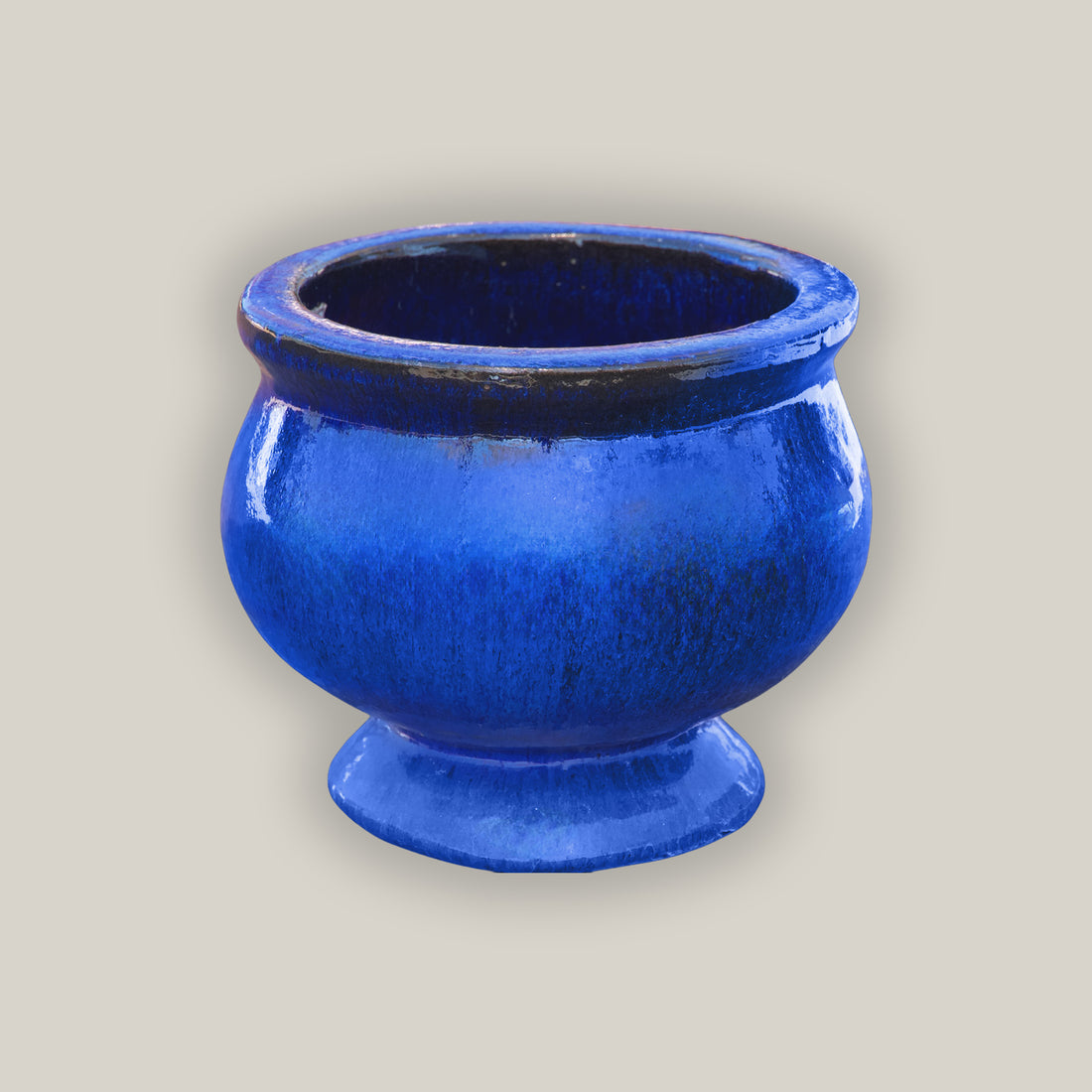 8646N8 - Blue Tavito Cup Ceramic Pot