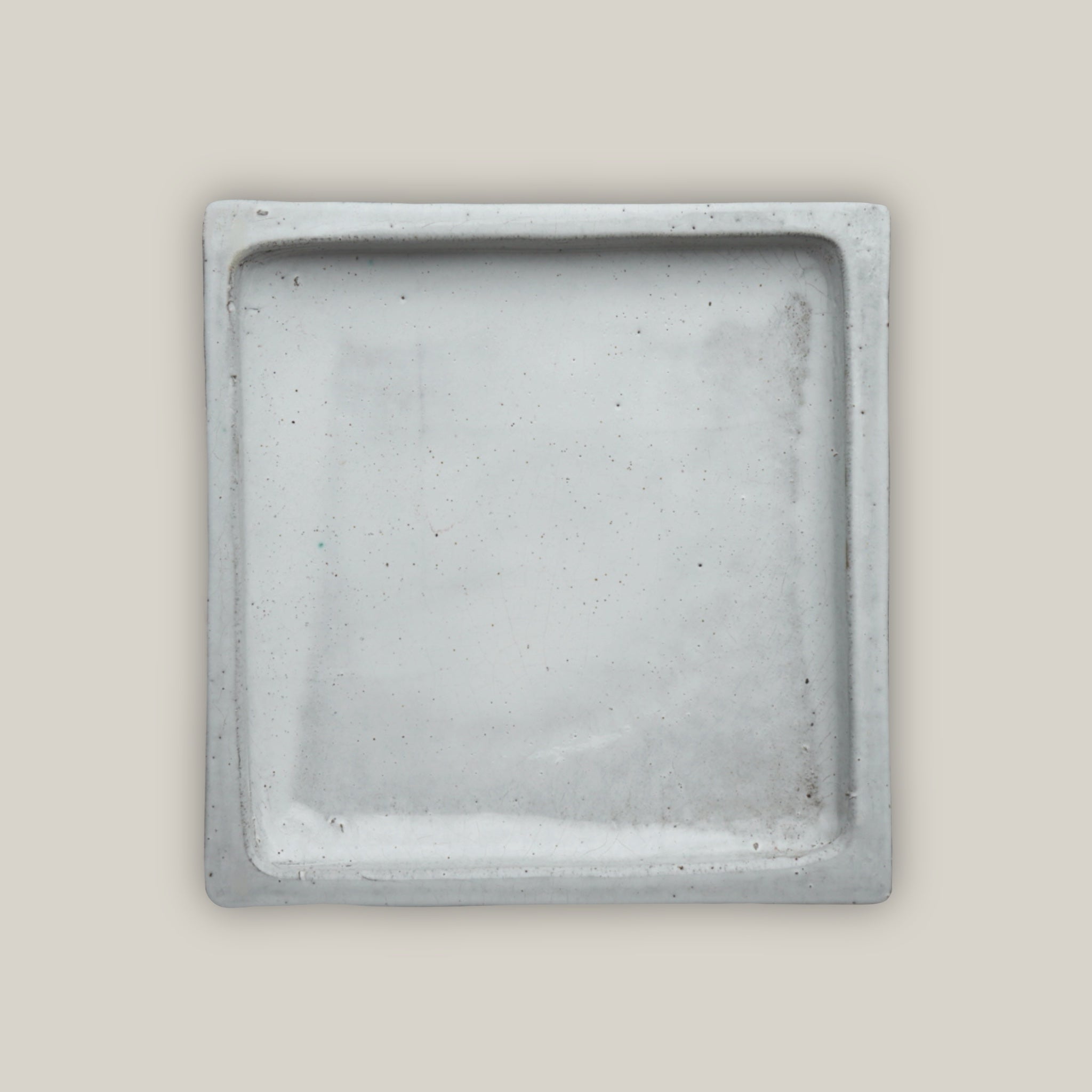 3127L41FS - Square Ceramic Saucer - Single Pack Box - White 13.5&quot; - FREE SHIPPING