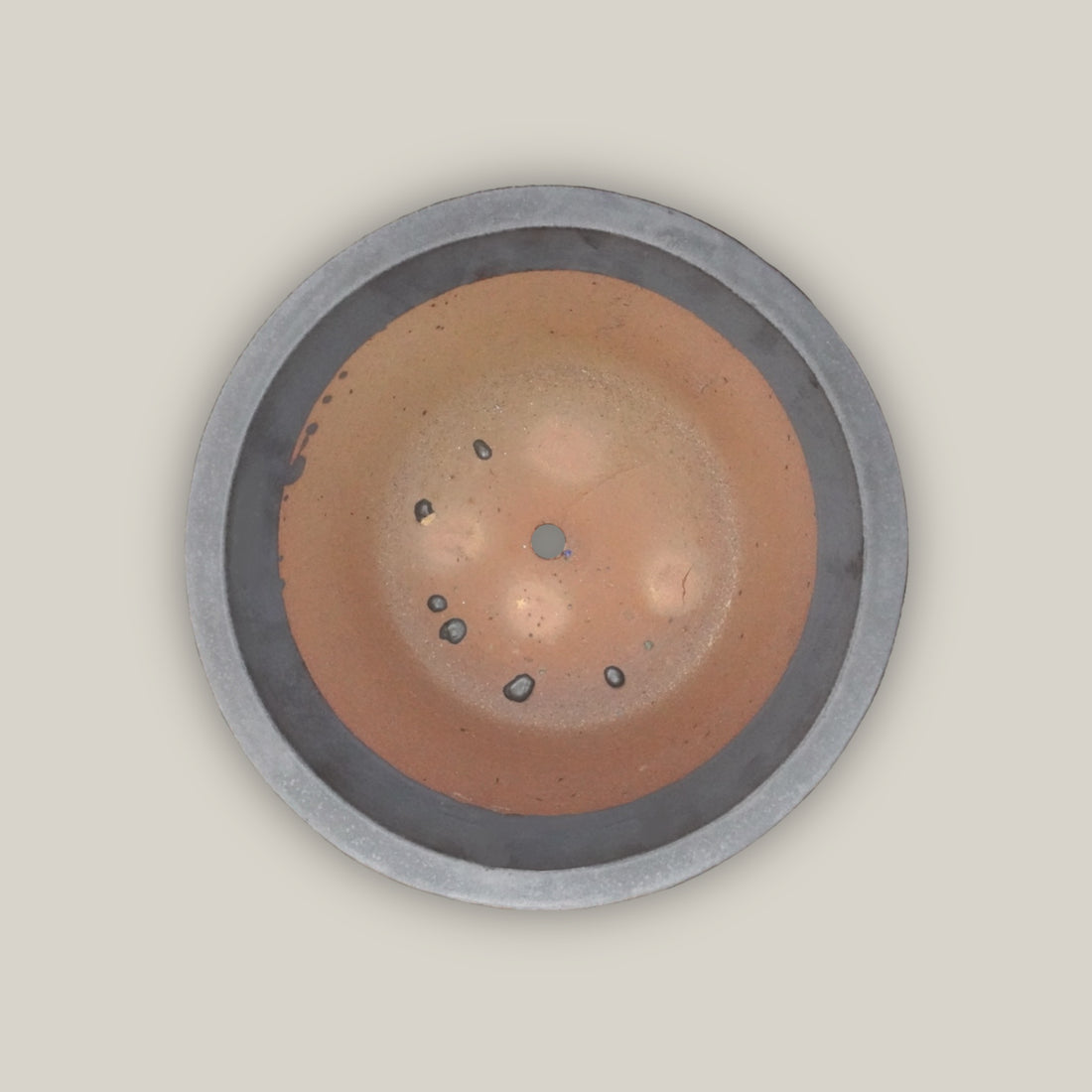 6028H33 - Matte Black Low Cone Pot