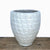 8608N12FS - White Tapered Round Seashell Planter - FREE SHIPPING