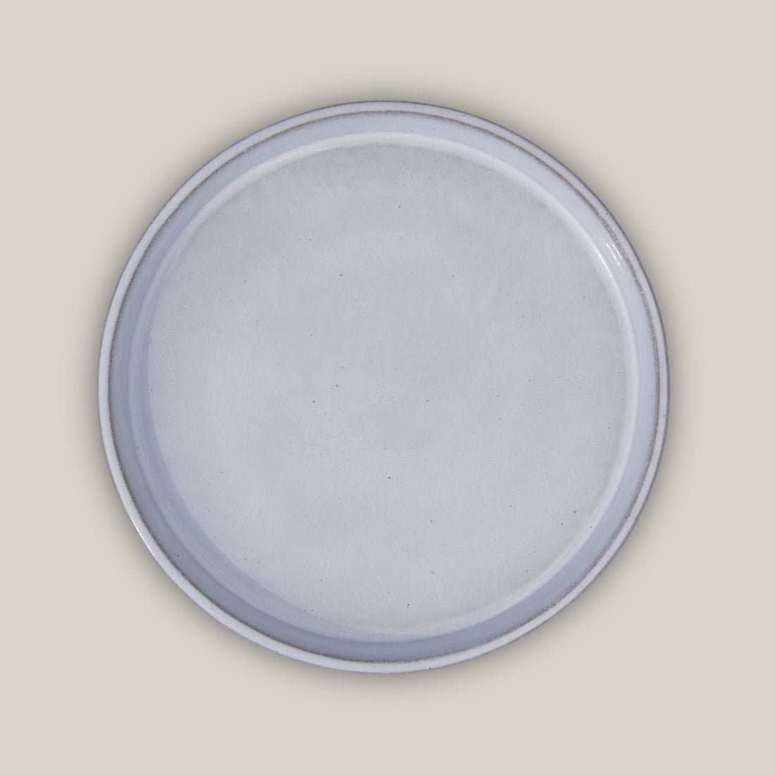 3125L4 - Round | White - Ceramic Clay Pot Saucers (8&quot;-19.5&quot;)