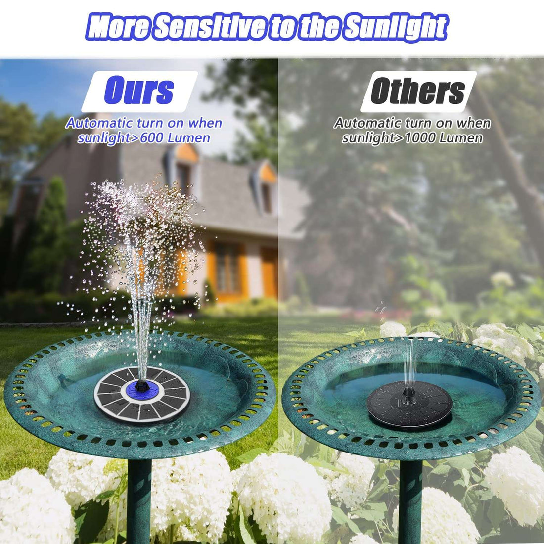SOLABF3 - Solar birdbath fountain 3.5W