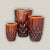 9995C10 - Brown Pineapple Round Ceramic Planter