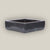 9788C8 - Matte Black Low Square Ceramic Planter