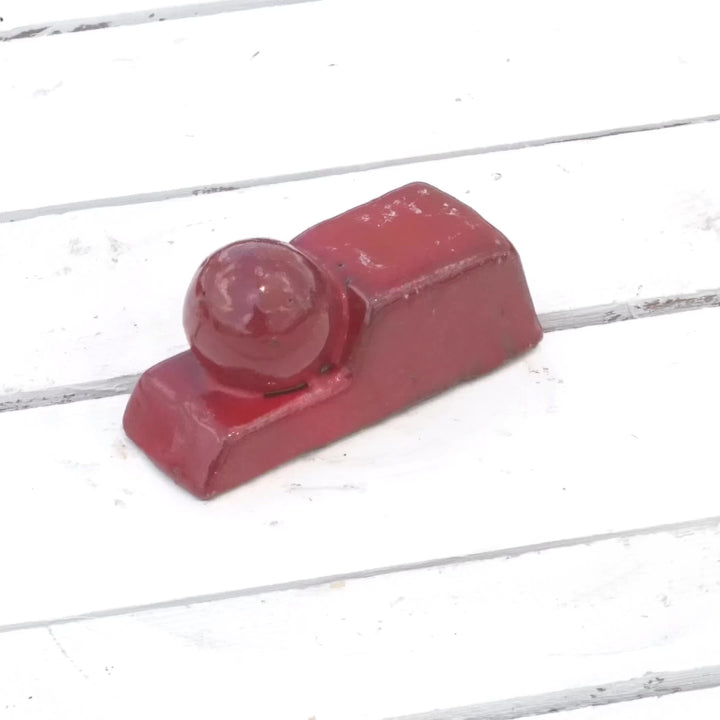 Bright Red Ceramic Bari Pot Feet - Ten Thousand Pots - video