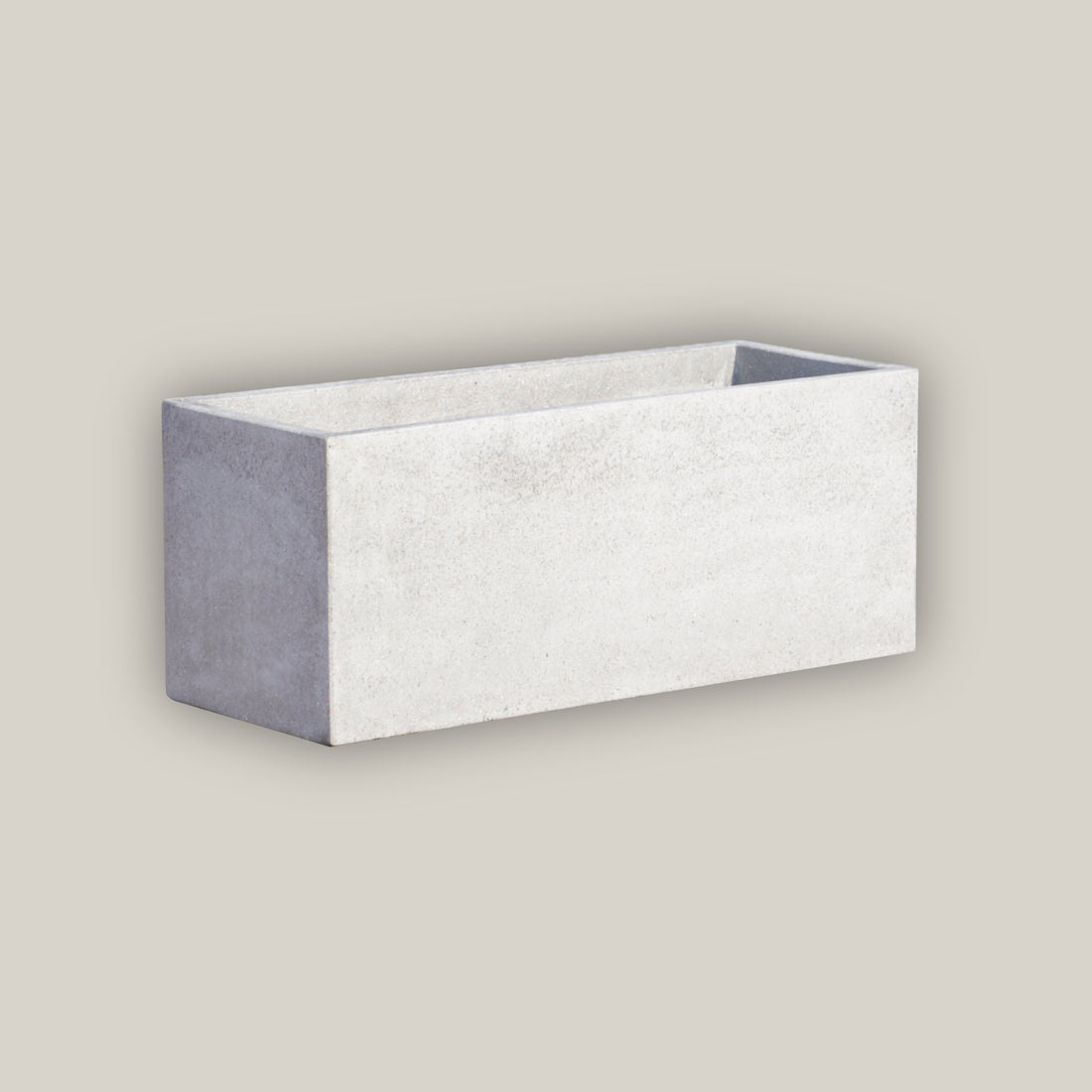 7170RS - River Stone Rectangular Trough Planter