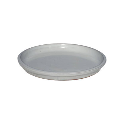 Round White Ceramic Plant Saucer Sizes