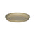 Round Yellow Cream Ceramic Plant Saucer