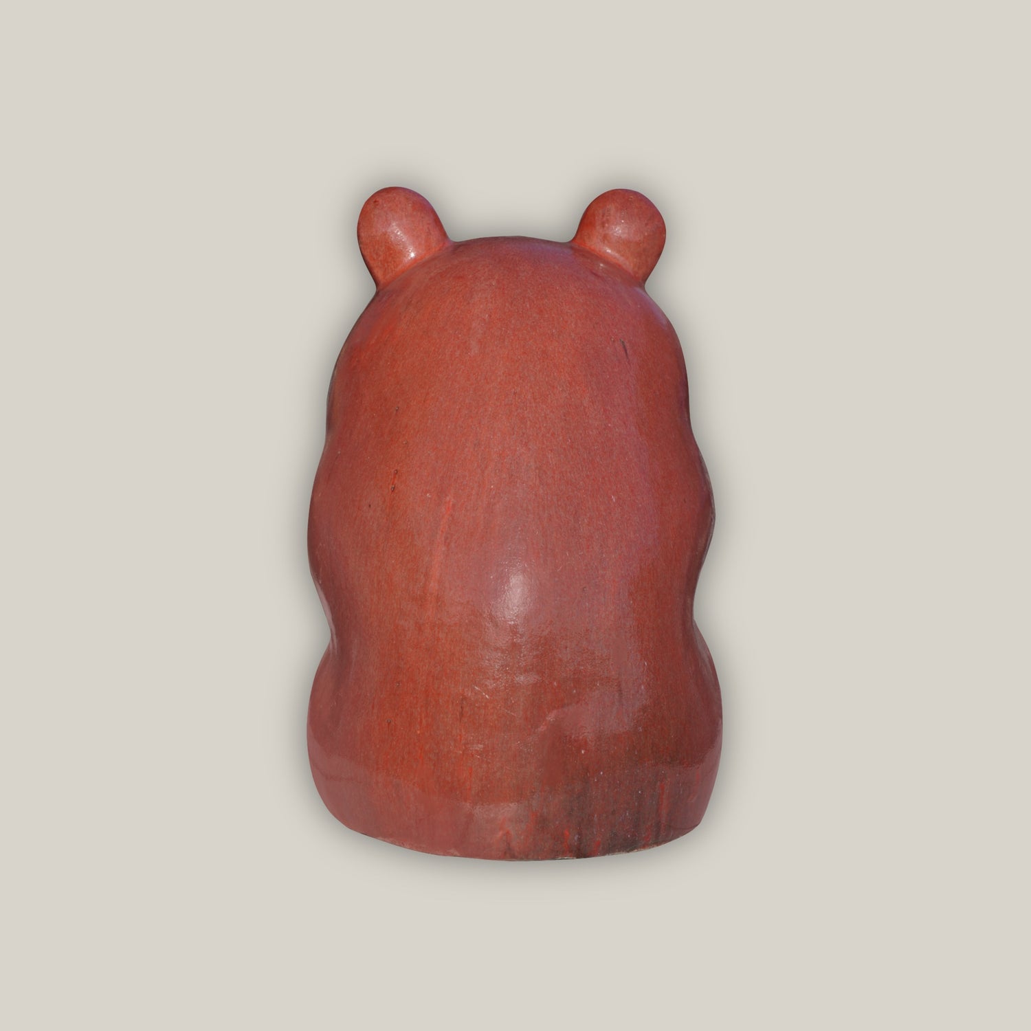 9790P66 - Snow Chili Red Ceramic Frog Ornament