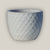6113H25 - White Modern Diamond Planter