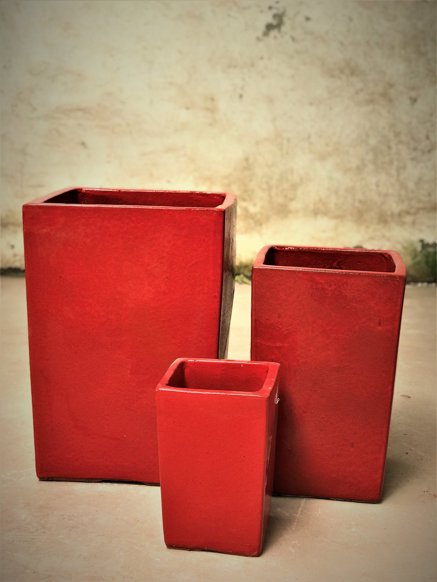 Modern Square Ceramic Planter | Ten Thousand Pots