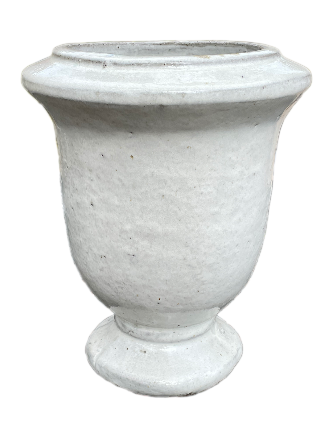 White Elegant Ceramic Urn Planter | Ten Thousand Pots