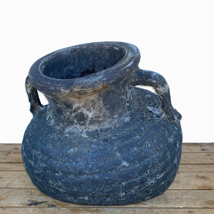 Phoenix Sunken Ceramic Vase Seafoam | Ten Thousand Pots