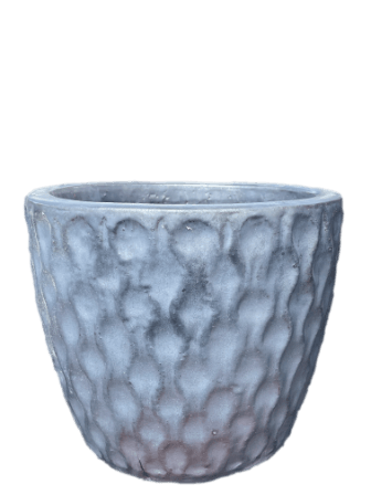 Matte Black Ceramic Wavy Planter | Ten Thousand Pots