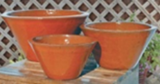 Ceramic Wide Cone Planter | Ten Thousand Pots | Ten Thousand Pots