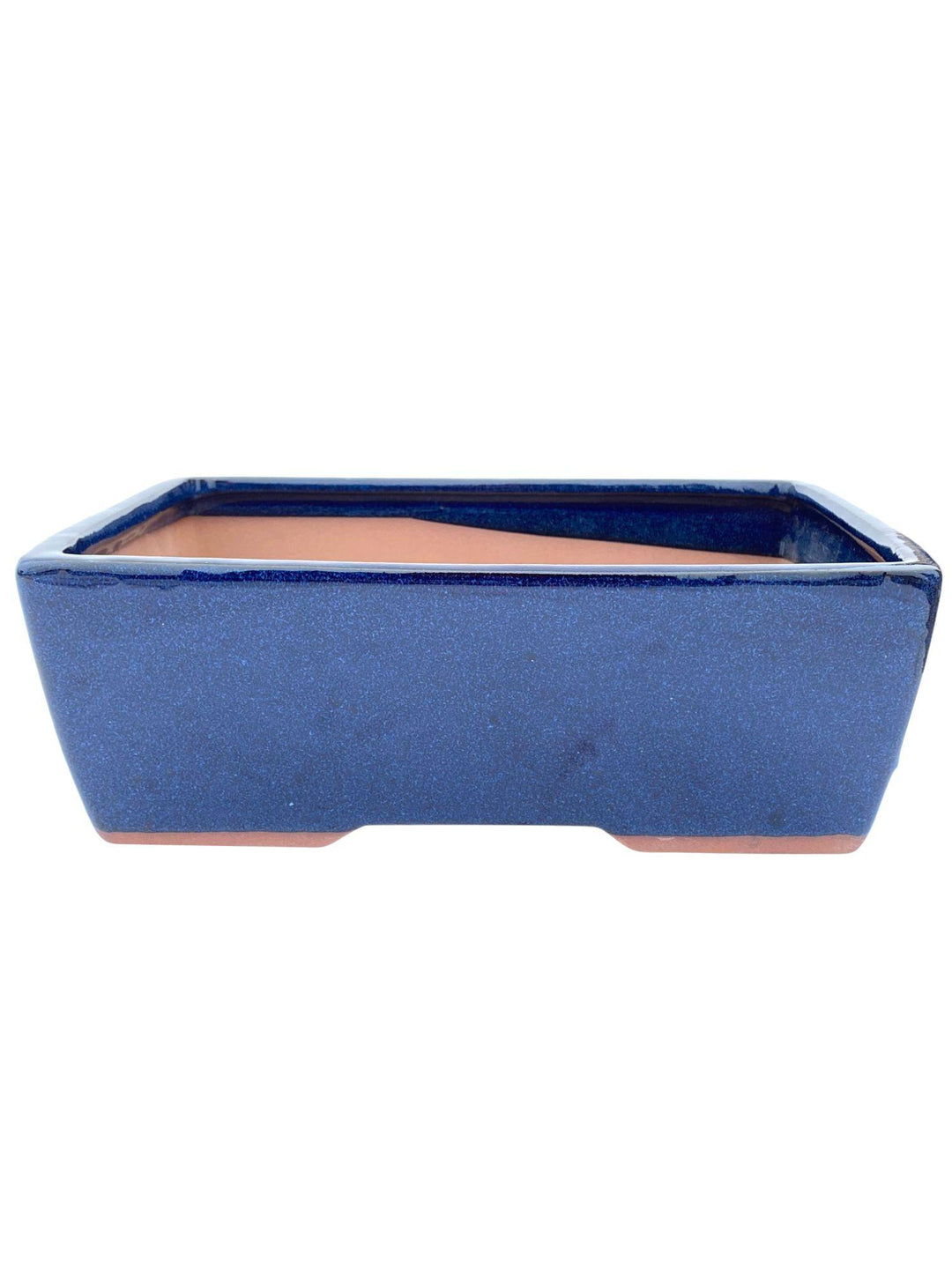 Dark Blue Bonsai Pots - Rectangular