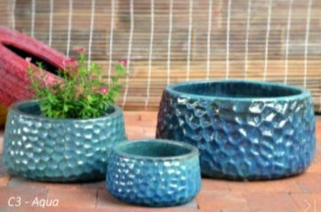 Ceramic Low Dimple Bowl | Ten Thousand Pots