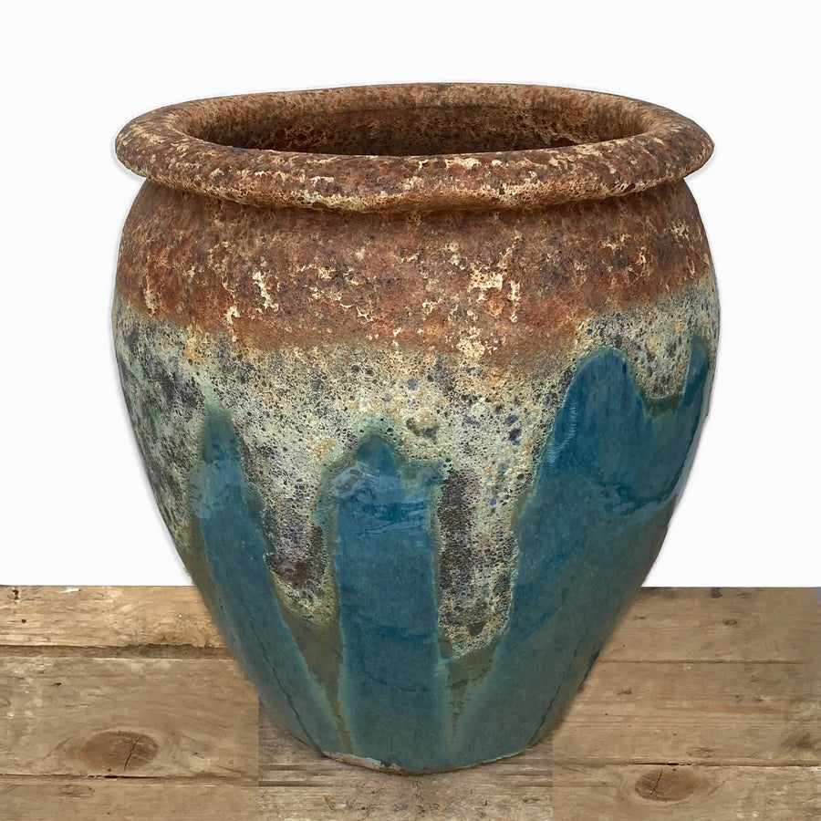 Angkor/Marble Green Fish Bowl Planter -Ten Thousand Pots