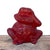 5155S27 - Bright Red Ceramic Frog Accent