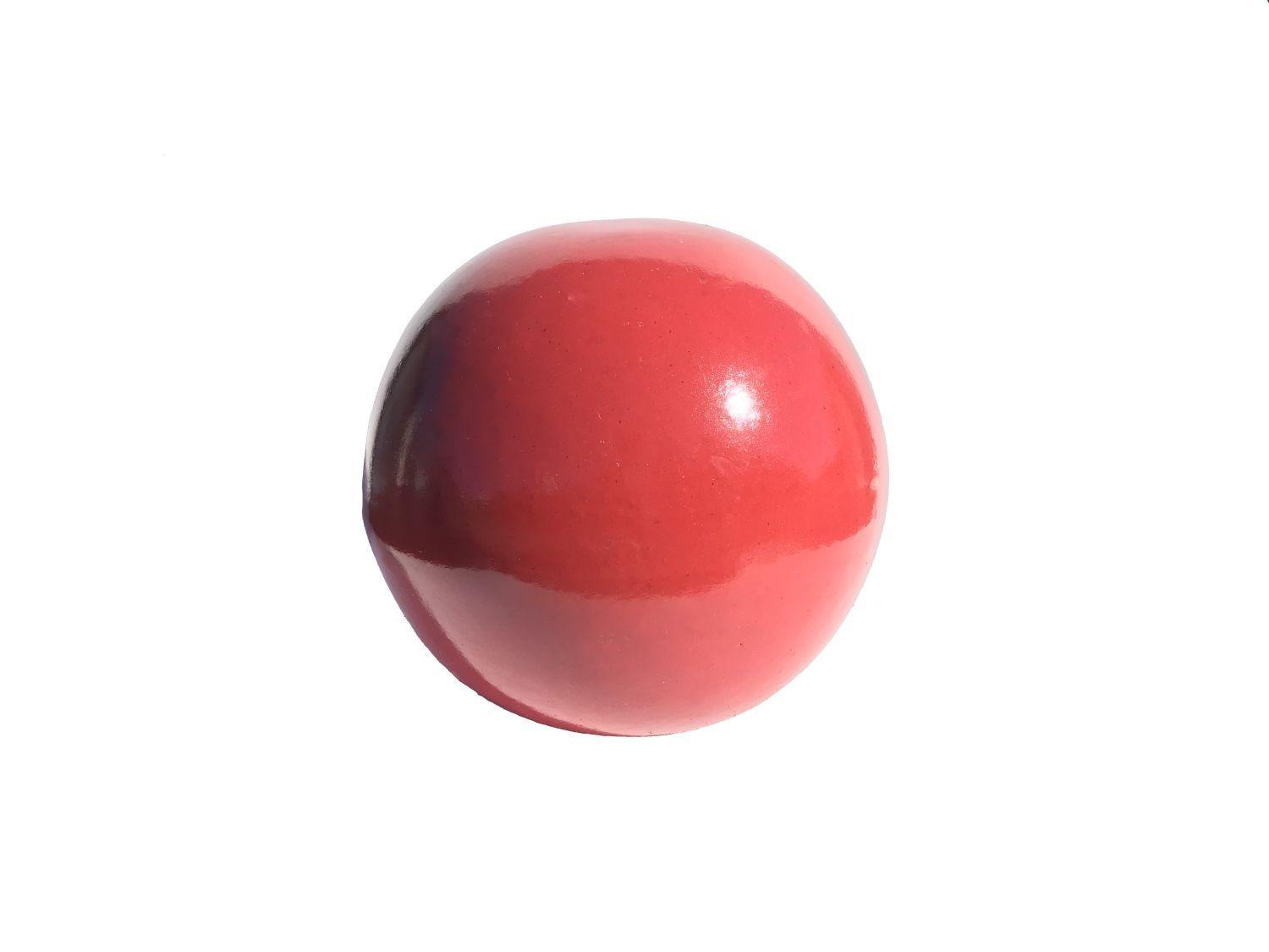 5011S27 - Bright Red Ceramic Garden Sphere