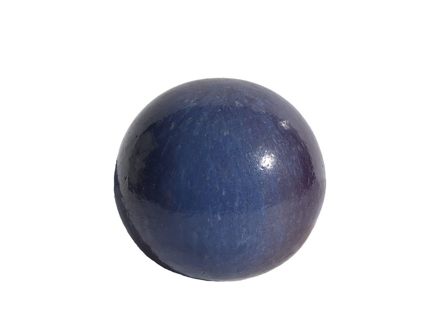 5013S28 - Eggplant Purple Ceramic Garden Sphere