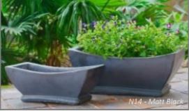 Ceramic Rectangular Planter | Ten Thousand Pots
