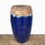 Angkor/Blue Ceramic Ringed Drum Fountain