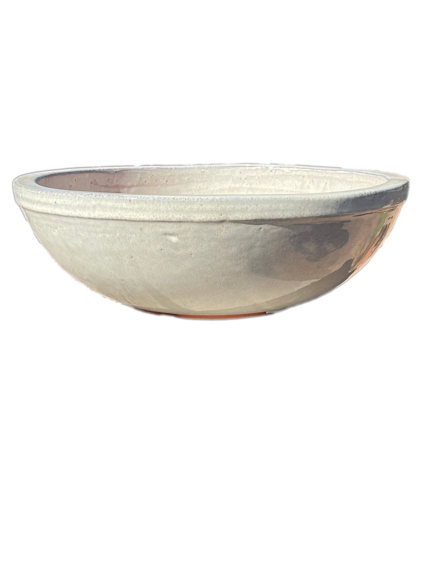 3117L2 - Vanilla Shallow Ceramic Bowl